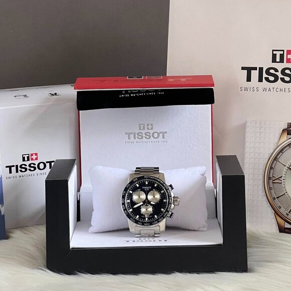 Tissot Men’s Supersport Chronograph Quartz Watch (T125.617.11.041.00) NEW - Picture 4 of 13